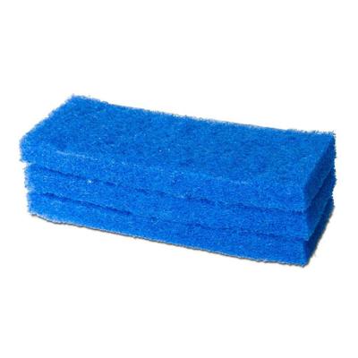 Rubi 3 Middelzachte Reserve-Schuursponzen | 25 cm | Blauw - 20973