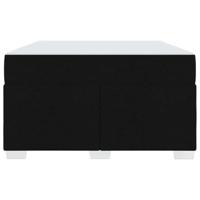 Bedframe Zwart 120 x 190 cm Stof - thumbnail