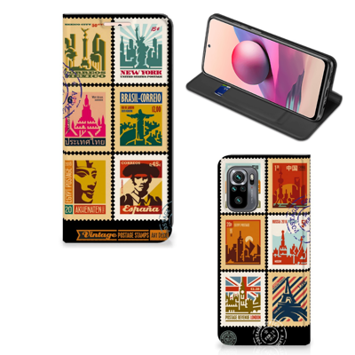 Xiaomi Redmi Note 10 4G | 10S | Poco M5s | Book Cover | Postzegels