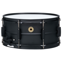 Tama BST1465BK Metalworks Black Steel snaredrum 14 x 6.5 inch - thumbnail