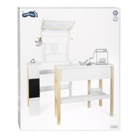 Essentiële houten benodigdheden / toebehoren wit - thumbnail