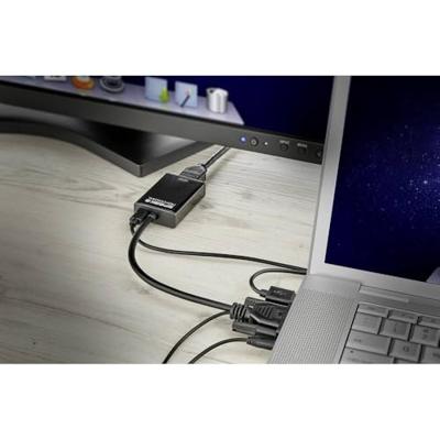 SpeaKa Professional AV Converter SP-12111624 [VGA, Jackplug - HDMI] 1920 x 1080 Pixel