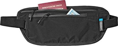 Cocoon Secret Waist Wallet / Silk Moneybelt Black