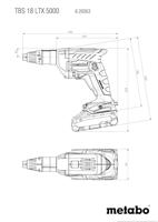 Metabo HBS 18 LTX BL 5000 620063540 Accu-schroefboormachine 18 V 4.0 Ah LiHD - thumbnail