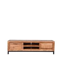 LABEL51 Tv-meubel Ghent - Rough - Mangohout - 160 cm - thumbnail