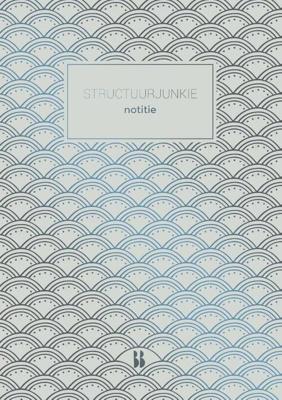 Structuurjunkie notitieboek (grijs) (Paperback)