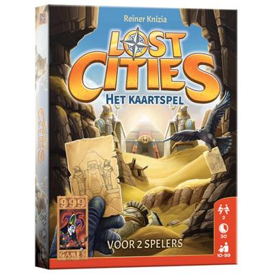 999 Games Lost Cities: het kaartspel
