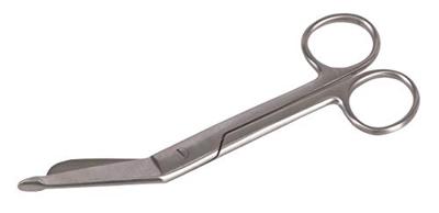 Verbandschaar RVS 145 mm (zonder kartelrand)