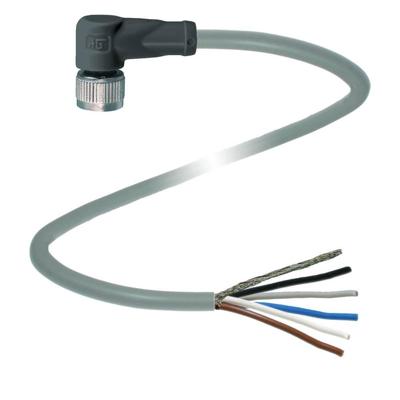 Pepperl+Fuchs 253355 Sensor/actuator connector, geassembleerd Aantal polen (sensoren): 5 15 m 1 stuk(s)