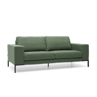 Relaxbank 2,5-Zits T-505 A Donkergroen Stof - thumbnail