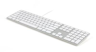 Matias FK318S-DE Wired Aluminium Keyboard for Mac Toetsenbord USB QWERTZ, Duits, Macintosh Zilver Matias FK318S-DE Wired Aluminium Keyboard for Mac Toetsenbord USB QWERTZ, Duits, Macintosh Zilver