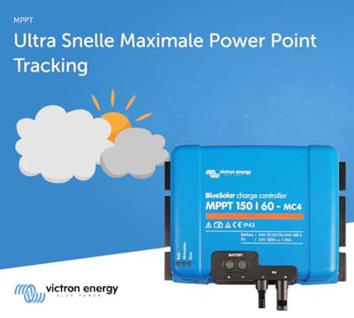 Victron Energy MPPT 150/60MC4 Laadregelaar voor zonne-energie MPPT 12 V, 24 V, 48 V 60 A Victron Energy MPPT 150/60MC4 Laadregelaar voor zonne-energie MPPT 12 V, 24 V, 48 V 60 A