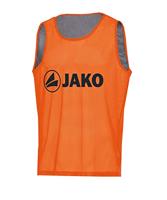 JAKO 2618 Overgooier Reverse - Fluo Oranje/Steengrijs - Bambini - thumbnail