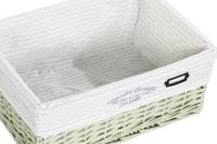 Mandenset DKD Home Decor Groen vlechtwerk 44 x 34 x 56 cm 5 Onderdelen - thumbnail