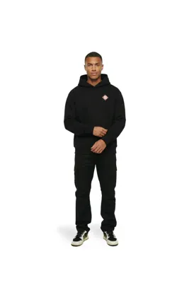 Malelions Gothic Tile Hoodie Heren Zwart - Maat S - Kleur: Zwart | Soccerfanshop Malelions Gothic Tile Hoodie Heren Zwart - Maat S - Kleur: Zwart | Soccerfanshop