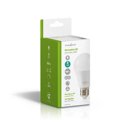 Dimbare LED lamp E27 8.7W 806lm