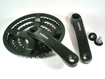Shimano crankstel tourney cg triple 28-38-48 170mm zw. -4mm - thumbnail