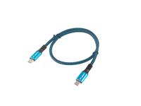 Kabel USB C Lanberg Blauw 50 cm - thumbnail
