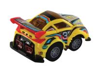 VTech Turbo Force Racers   Yellow Racer voertuig geel - thumbnail