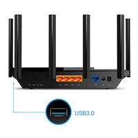 TP-Link AX5400 Dual-Band Gigabit Wi-Fi 6 Router, WiFi Speed up to 5400 Mbps, 4×Gbps LAN Ports, Connect 200+ Devices, Ideal for Gaming Xbox/PS4/Steam&4K/8K, with OneMeshand HomeShield (Archer AX73) - thumbnail