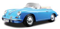 Bburago sportauto Porsche Cabrio 1:18 blauw - thumbnail