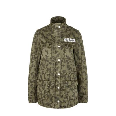 s.Oliver jack met camouflageprint groen s.Oliver jack met camouflageprint groen