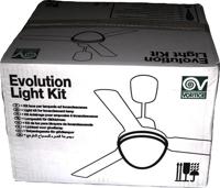Vortice 22413 Lamp voor plafondventilator Opaalglas - thumbnail