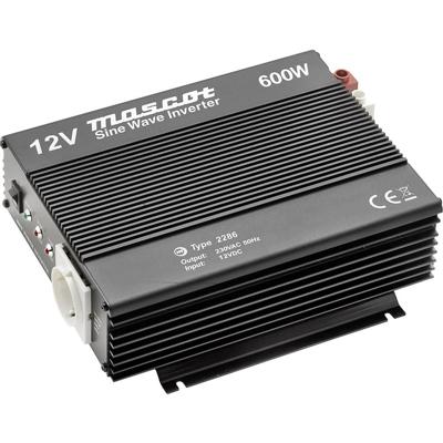 Mascot Battery 2286 Omvormer 600 W 24 V/DC - 230 V/AC