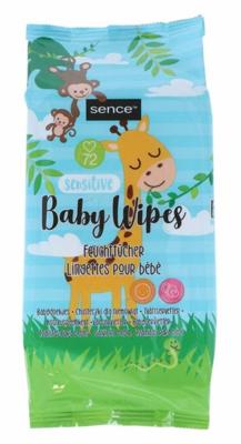 Sence Babydoekjes Sensitive 72 stuks