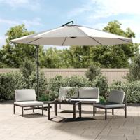 VidaXL Zweefparasol 3,5 m zandwit - thumbnail