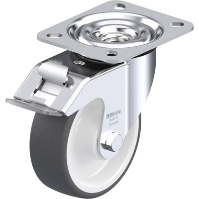 Blickle L-POTH 100R-FI Zwenkwiel met rem Wieldiameter: 100 mm Draagvermogen (max.): 250 kg 1 stuk(s)