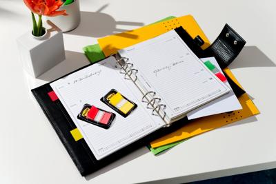Post-it index standaard, ft 24,4 x 43,2 mm, houder met 50 tabs, groen