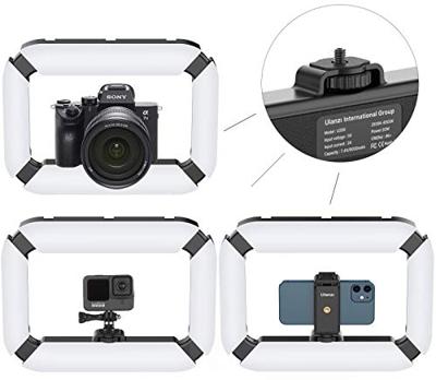 Ulanzi U200 Ringlamp Video Rig - met telefoonhouder en ingebouwde powerbank - thumbnail