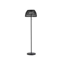 Nohr Outdoor Solar Vloerlamp 'Tamella' Bamboe, 150cm, kleur Zwart - thumbnail