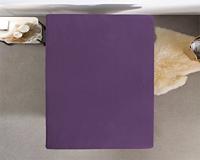 Dreamhouse Enkel Jersey 135 gr. Hoeslaken Paars 190/200 x 200/220 - thumbnail