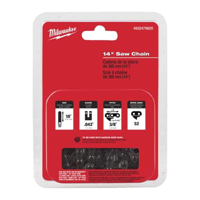 Milwaukee Ketting voor kettingzaag 356 mm FCHS35 - 4932479820