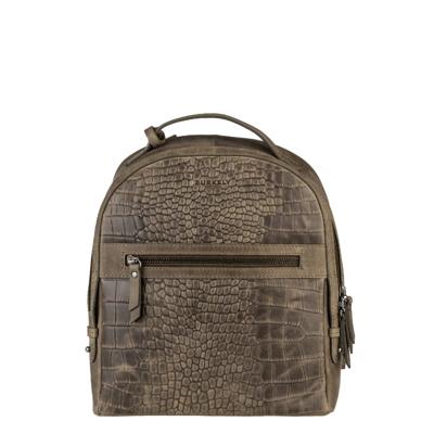 Burkely Croco Cody Rugzak Donker Groen