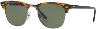 Ray-Ban CLUBMASTER FLECK zonnebril Vierkant Ray-Ban CLUBMASTER FLECK zonnebril Vierkant