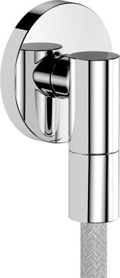 Hansgrohe FixFit Fine S Muuraansluitbocht Chroom Hansgrohe FixFit Fine S Muuraansluitbocht Chroom