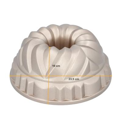 Birkmann Tulband / Bakvorm - Contoura Kroon - Gietaluminium - ø 23 cm