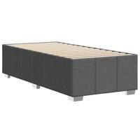 Bedframe zonder matras 90x190 cm stof donkergrijs - thumbnail