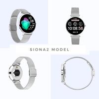 XCOAST SIONA 2 Smartwatch Zilver - thumbnail