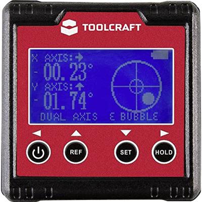 TOOLCRAFT TO-6547356 Digitale hoekmeter 360 ° - thumbnail