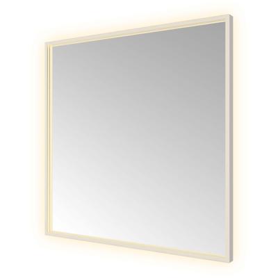 Spiegel Hotbath &MORE 80x80 cm LED-Verlichting Spiegelverwarming Vierkant RVS