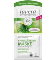 Lavera Purifying masker masque purifiant bio 10 Milliliter - thumbnail