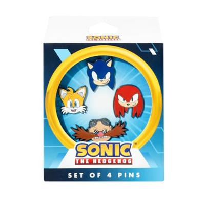 Sonic the Hedgehog - Pin Badges 4-Pack