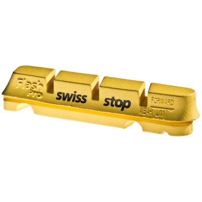 Swissstop - remblok set flash pro yellow king - shim/sram
