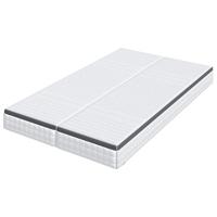Matrassen 2 pcs Wit, Grijs 60 x 200 cm Gebreide stof - thumbnail