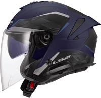 LS2 jethelm "of618 verso ii air" helmets of618 verso i air blue matt gr. m - thumbnail