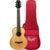 Flight Princess Series GUT850 Guitarlele Natural solid top guitalele ukelele met gigbag - thumbnail